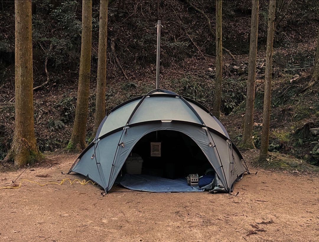 ネルデザインワークス　CAVE ポリコットン　グレー