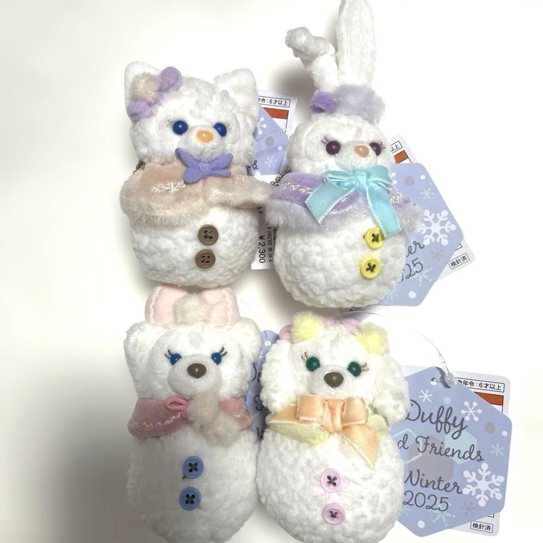ダッフィー&フレンズ 雪だるまチャーム 2025年冬限定