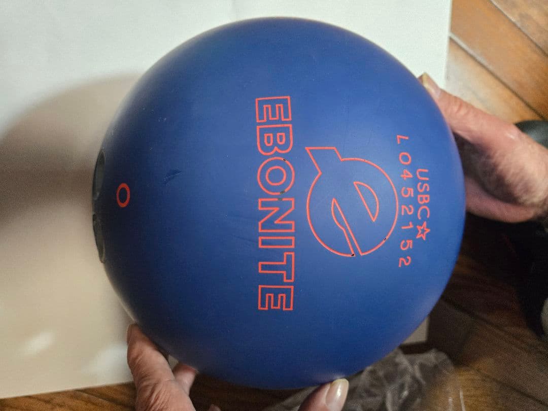 ボーリングボウリングボール⑤6.858kgtheONEザワンウレタンエボナイト