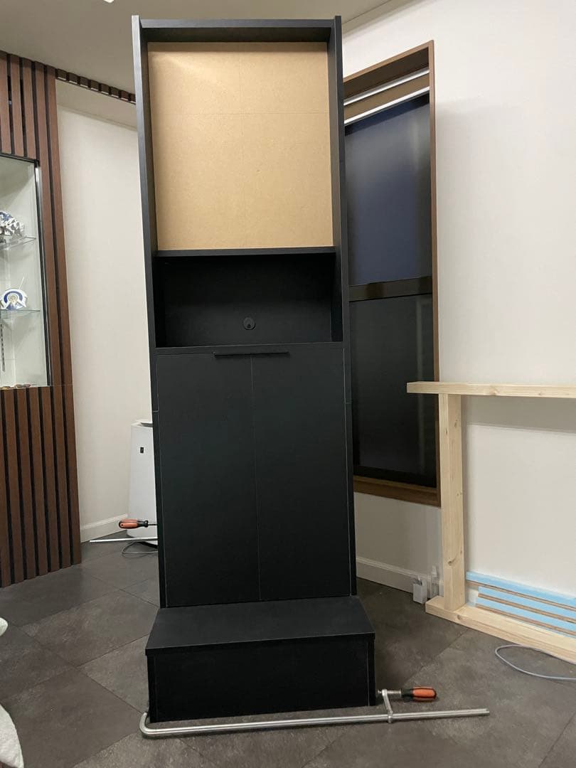 オーダーメイド　ダーツ台　収納スペース付き【引き取り限定】