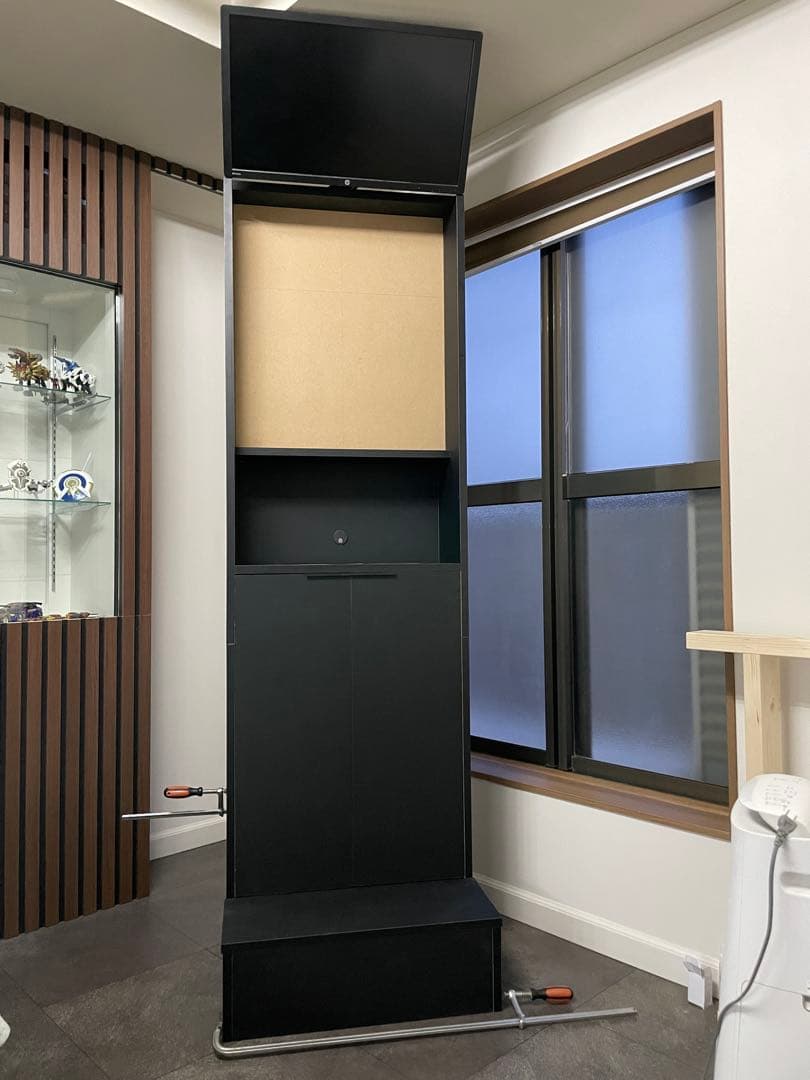 オーダーメイド　ダーツ台　収納スペース付き【引き取り限定】