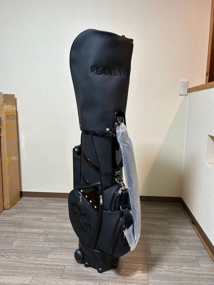 PEARLY GATES パーリーゲイツ　キャスター付キャディバック未使用タグ付