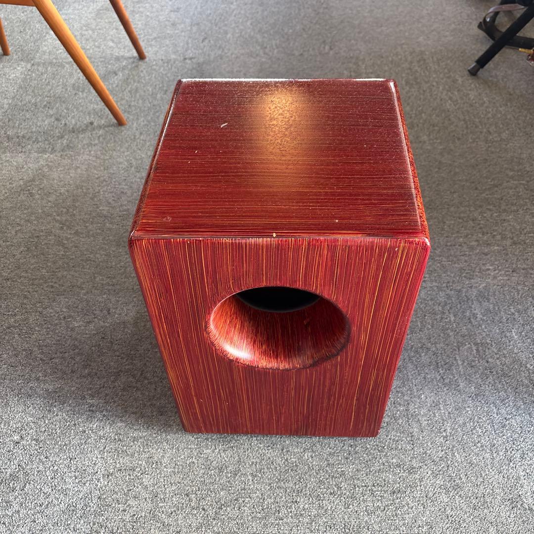 Pearl 木製カホン 赤