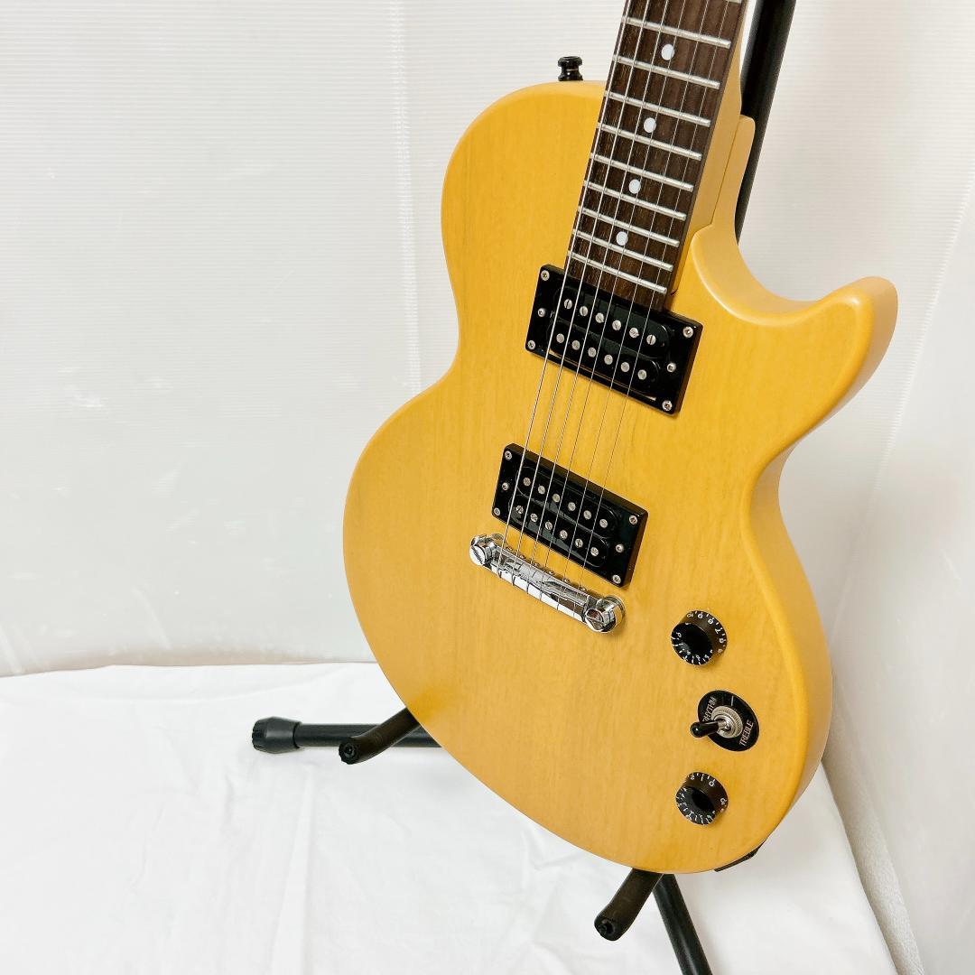 美品 Epiphone エピフォン Lespaul レスポール TVイエロー