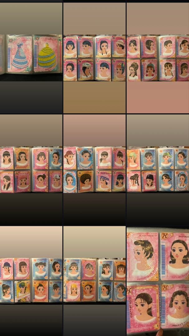 【★284枚★当時物！！】オシャレ魔女 ラブandベリーカード