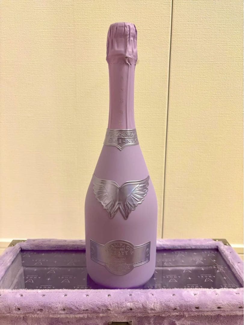エンジェル ハロウィン ドゥミセック パープル ファータイプ シャンパン 箱付き