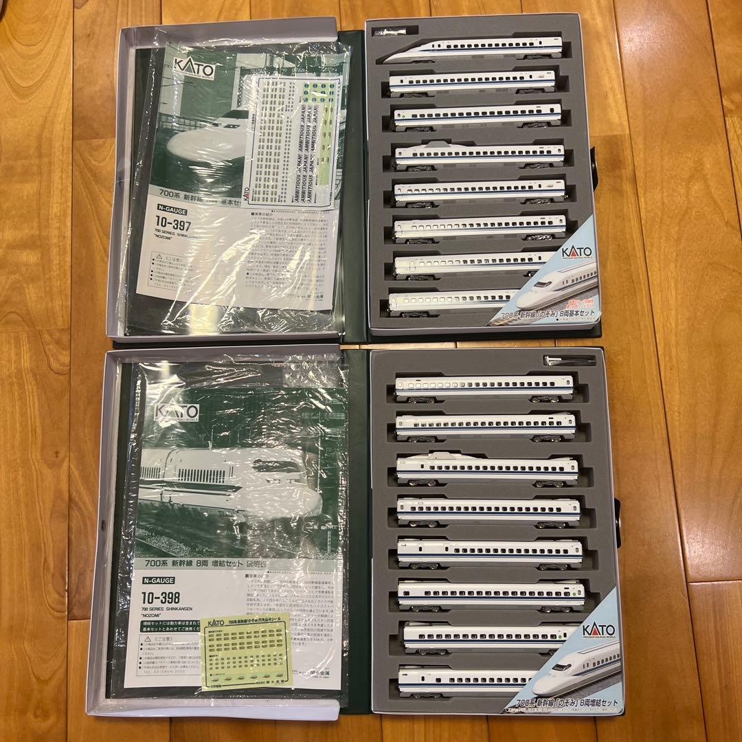 777　　KATO Nゲージ 700系新幹線「のぞみ」16両