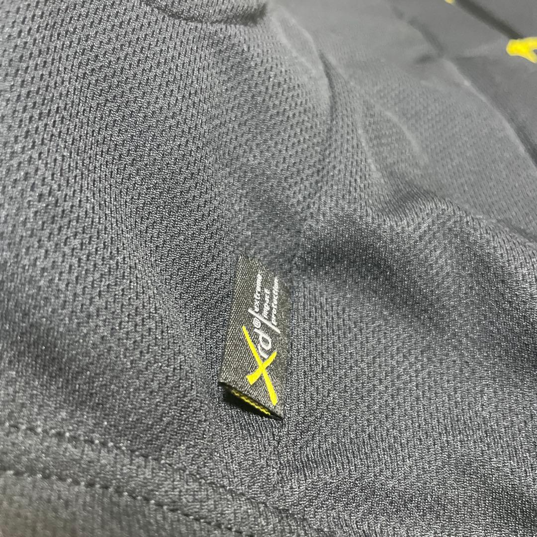 【未使用】YOROI MUSHA プロテクター Sサイズ 黒/イエロー