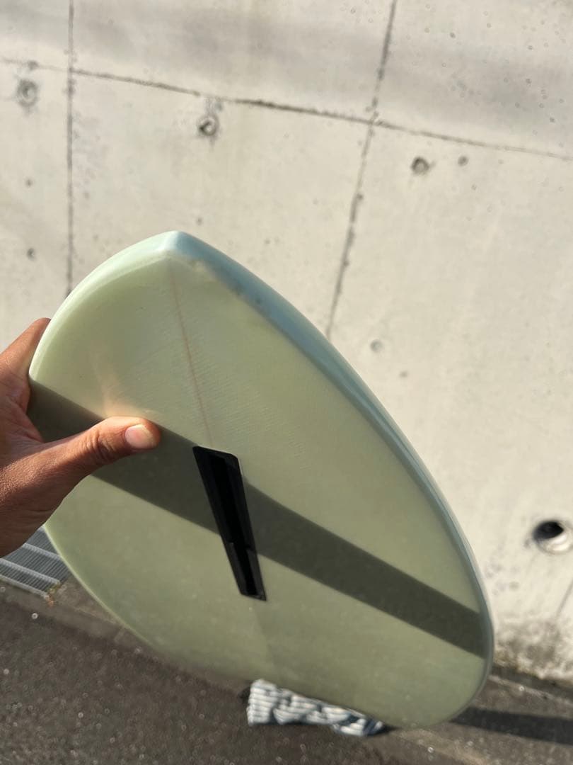 値下げ　【JEFF BUSH MAN】サーフボード　シングルフィン　手渡し限定