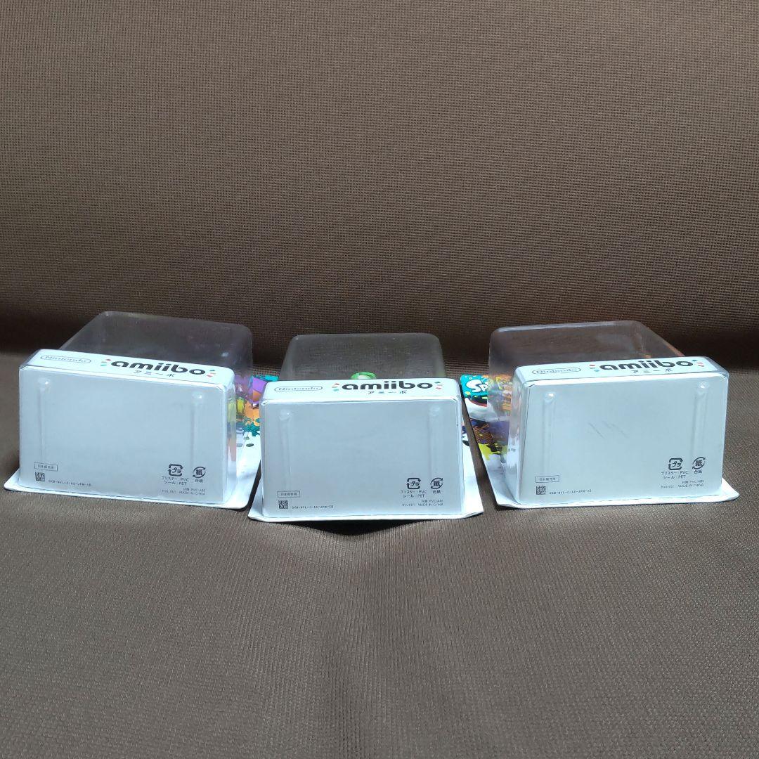 【未開封】Nintendo Splatoon amiibo 限定 3体セット
