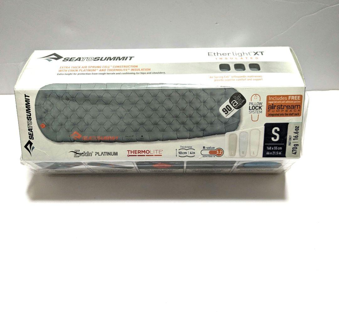 新品　イーサーライトXTインサレーティッドマット　SEA TO SUMMIT S