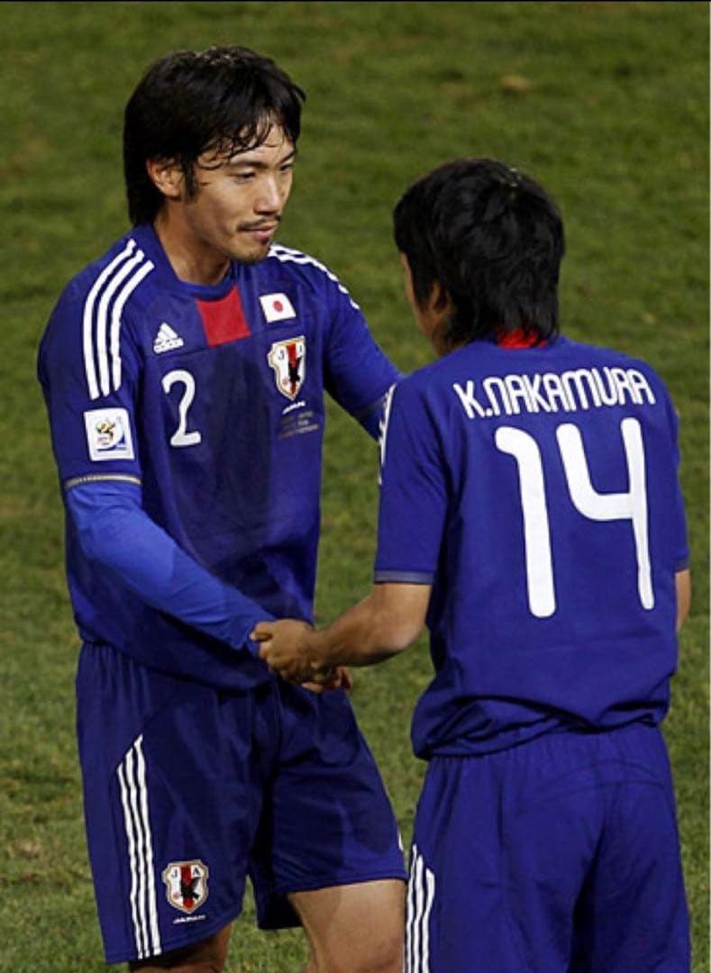 adidas 2010年 南ア W杯 日本代表 ユニフォーム 中村憲剛 14番