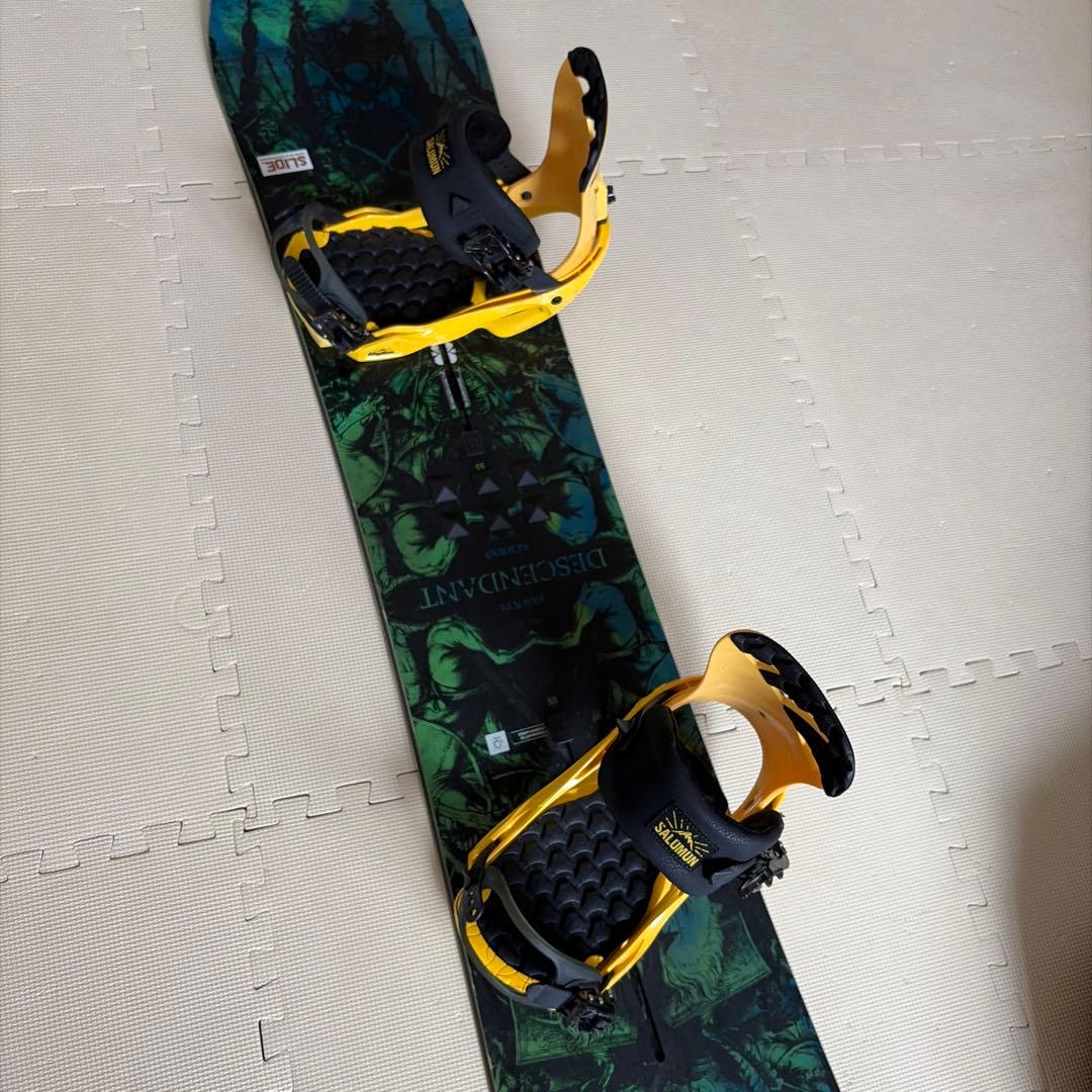 2017 BURTON 155㎝ × SALOMON Mサイズ