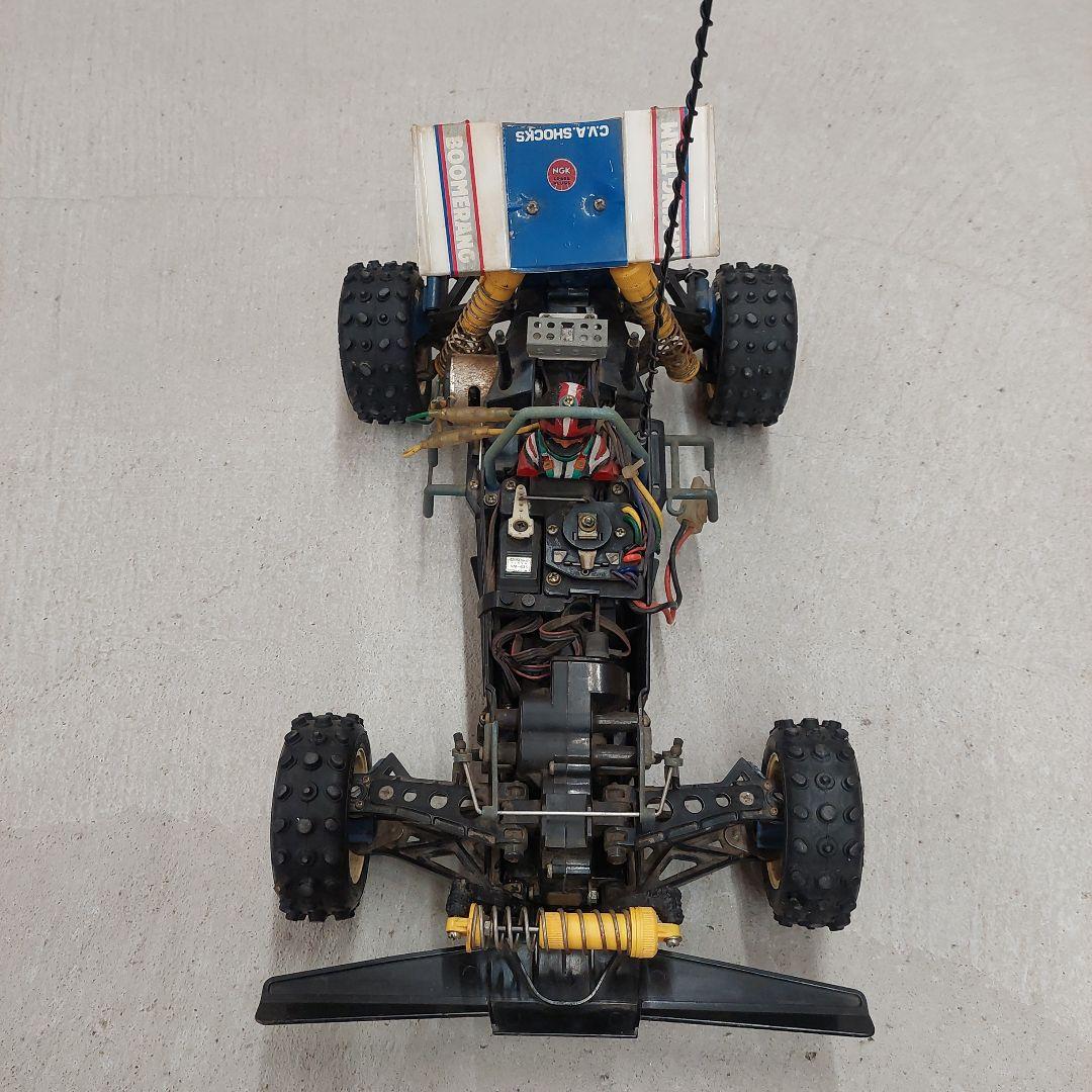 当時物タミヤRCカー ブーメラン4WDサンワプロポ バッテリー急速充電器セット