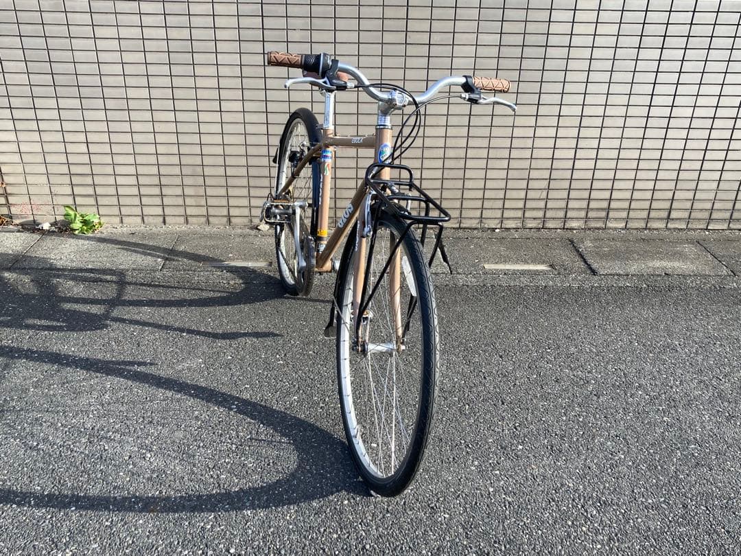 GIOS ESOLA ジオス イソラ サイズ450mm 外装7段 前後フェンダー