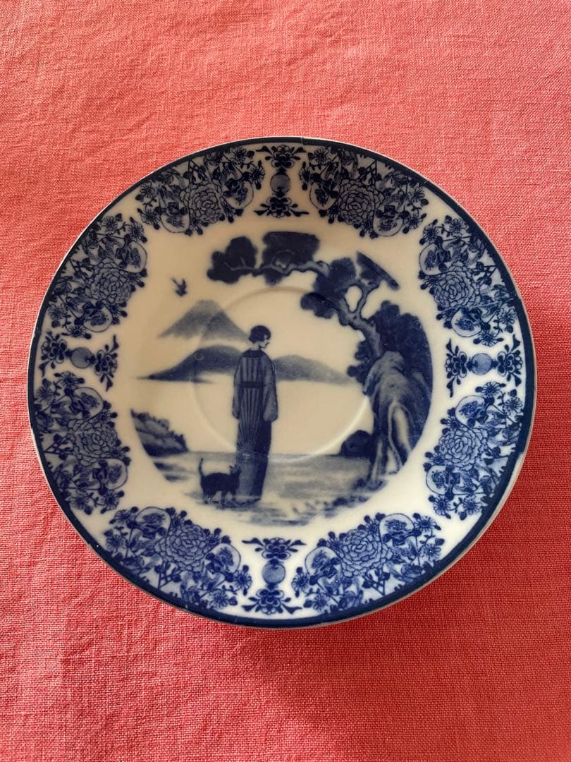 【新品】カップアンドソーサー　富獄と女　椎名林檎