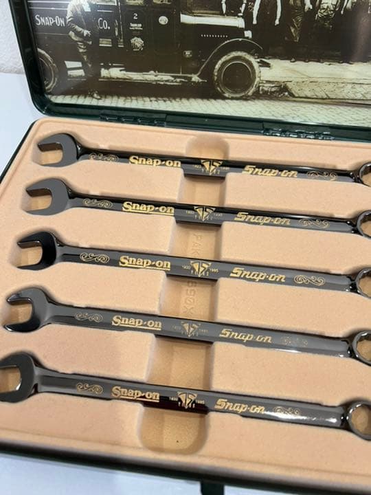 スナップオン工具75周年 コレクターエディションレンチ 5本セット限定レア希少