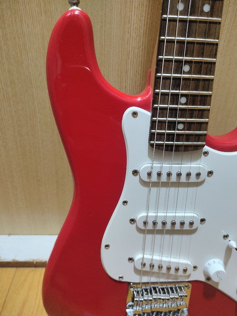 Squier ストラトキャスターミニ　ソフトケース付き 中古品