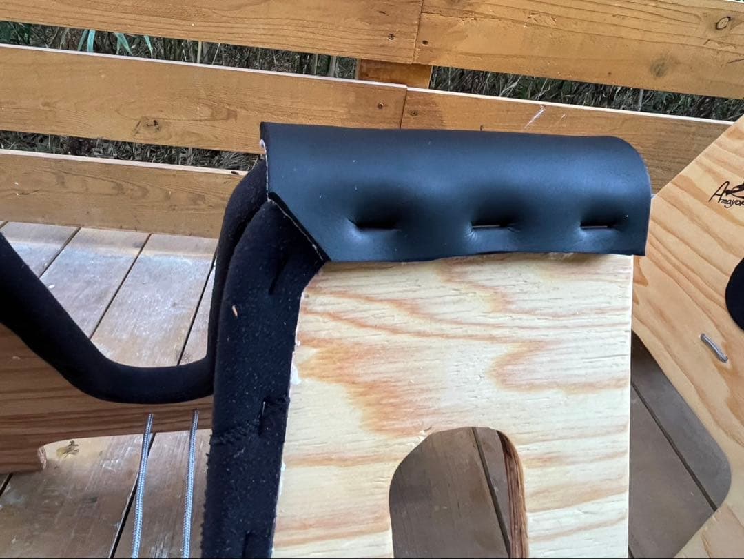 【オリジナル】サーフボードスタンド　木製　ロングボード