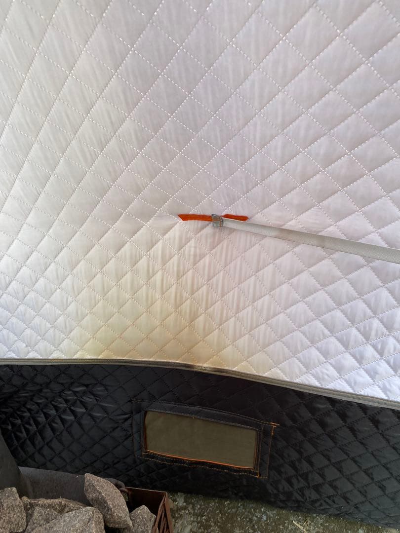 TERMA-10 Arctic グレー 三層式テントサウナ セット割引あります