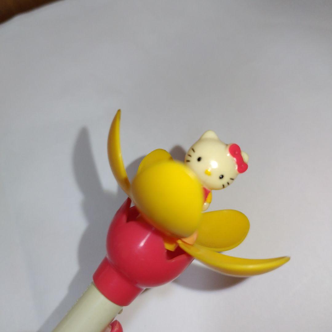 【最終値下げ】【激レア】ハローキティフラワーボールペン　平成レトロ　廃盤