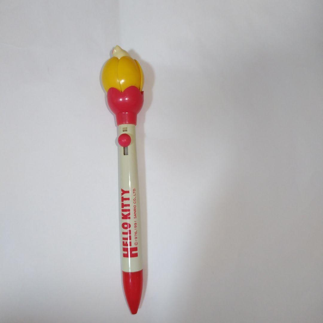 【最終値下げ】【激レア】ハローキティフラワーボールペン　平成レトロ　廃盤