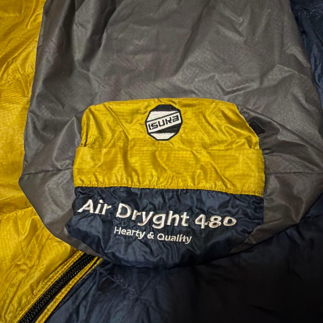 アウトドア寝具 ISUKA Air Dryght 480