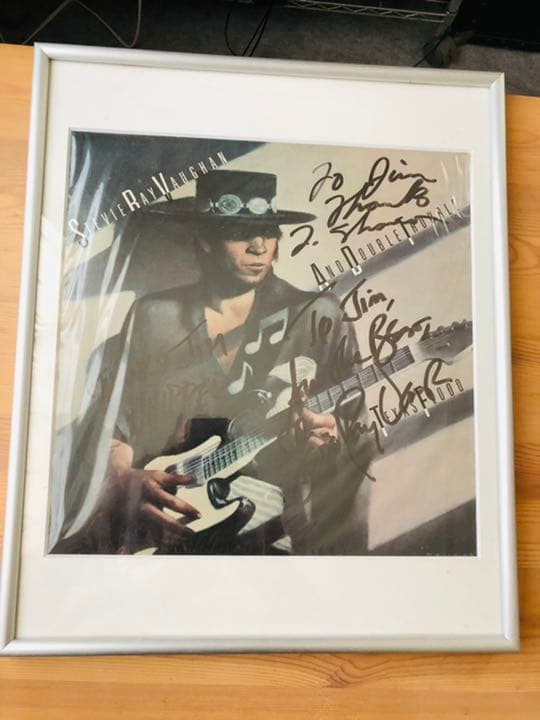 STEVIE RAY VAUGHAN /スティービーレイヴォーン　サイン　鑑定証