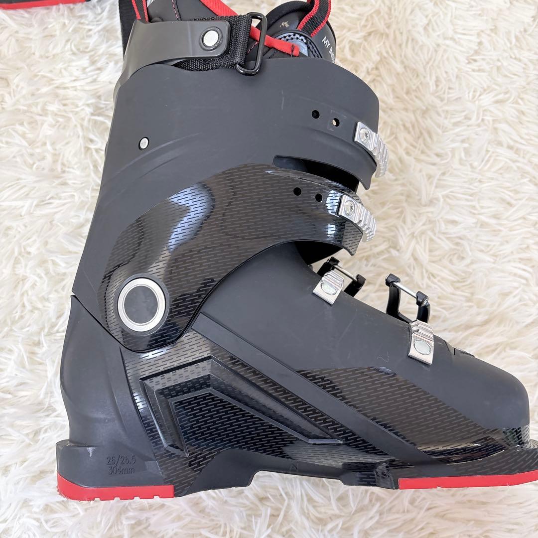 サロモン　メンズ　スキーブーツ　スノボ　26 美品　雪山　ブラック　黒　100