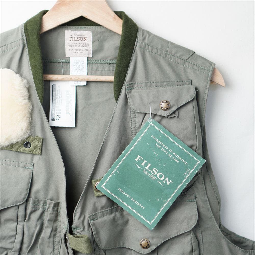 90s00s ビンテージ FILSON フィッシングベスト DEAD USA製