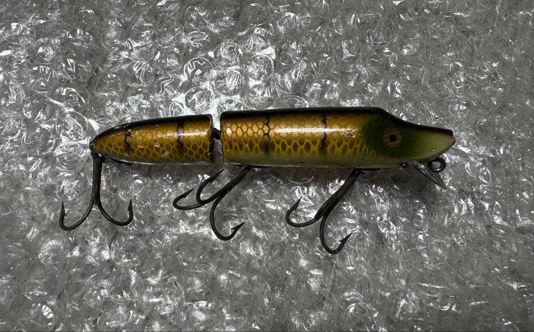 オールドヘドン　ジョイントバンプ　ウッド　1950年代　金目　HEDDON