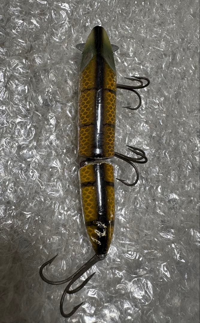 オールドヘドン　ジョイントバンプ　ウッド　1950年代　金目　HEDDON