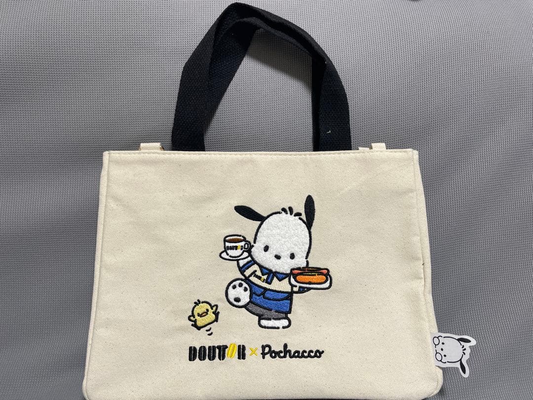ドトール 福袋 ポチャッコ サンリオ トートバッグ 巾着 ぬいぐるみ