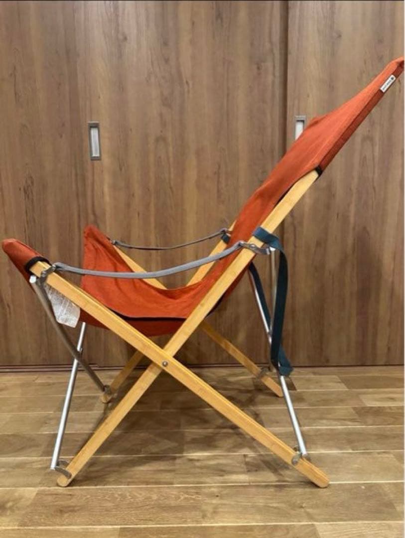 t*a様 【希少】 peakガーデンテイクチェアロング　オレンジ