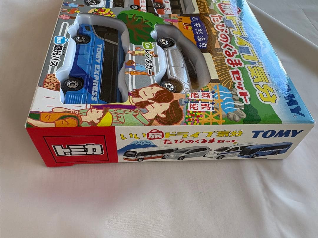 トミカ いい旅ドライブ気分 たびのくるまセット 4台　新品未使用