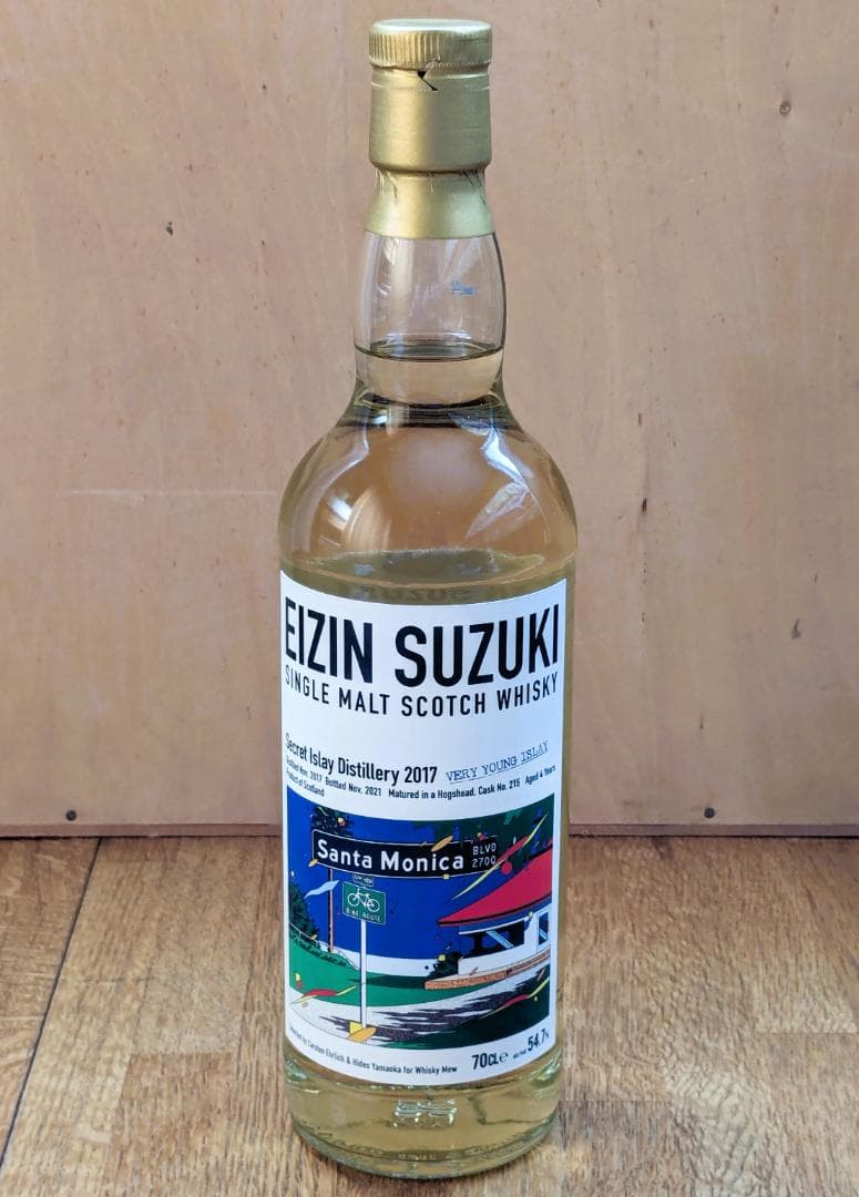 鈴木英人「SANTA MONICA」ラベル 　シークレットアイラ2017