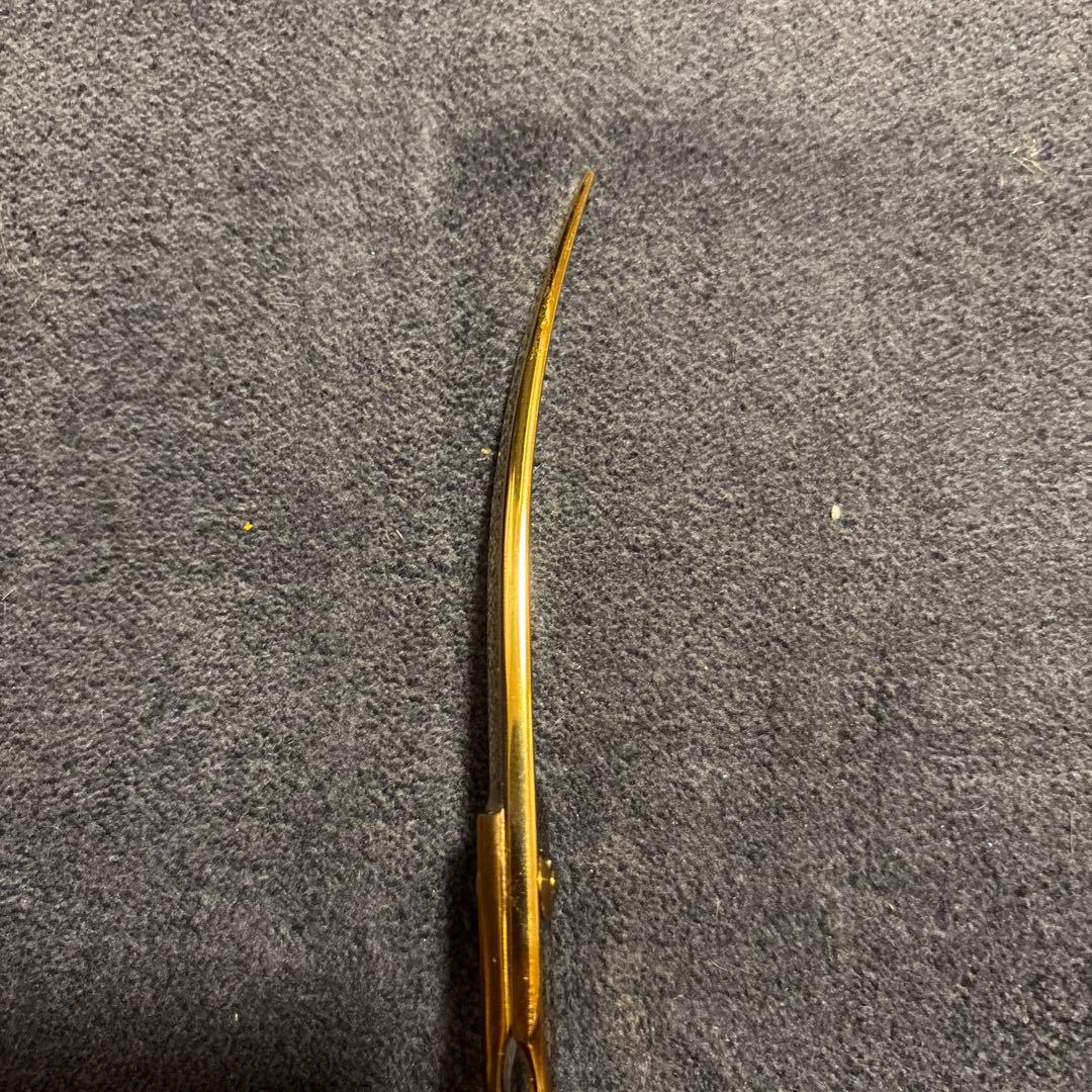 【2丁セット】シルバーライン ゴールド カーブバサミ