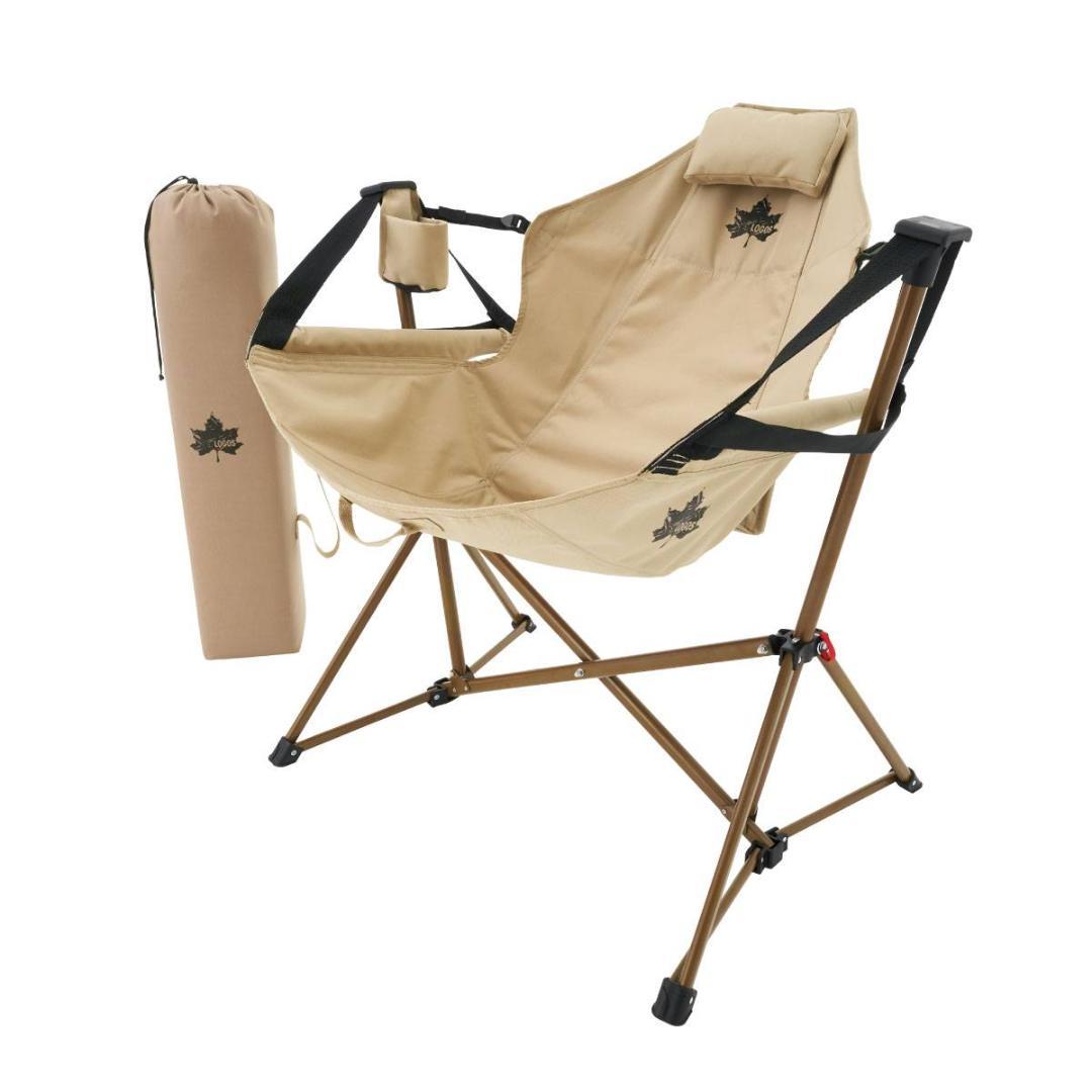 【訳あり未使用】ロゴス ゆらゆらハンモックチェア 耐荷重130kg