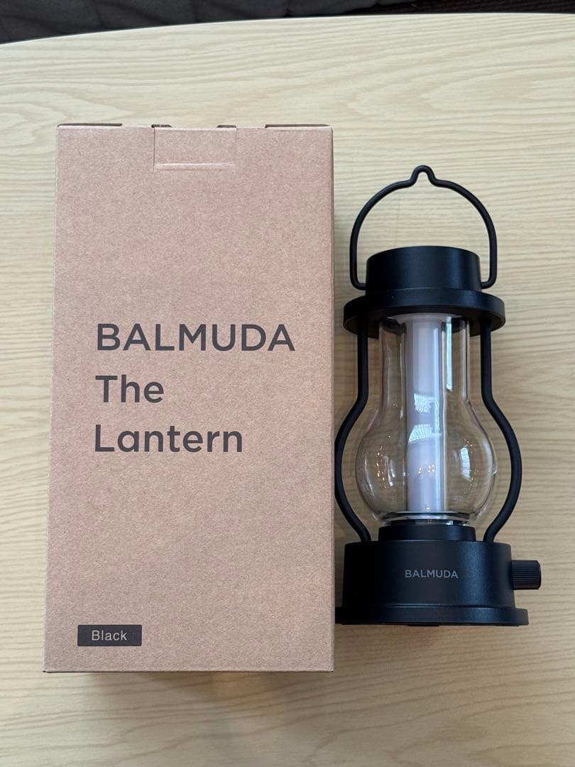 ライト・ランタン BALMUDA The Lantern Black