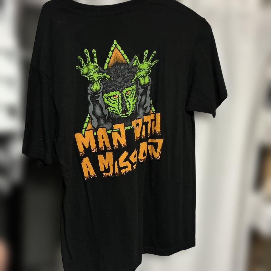 マンウィズアミッション Tシャツ Lサイズ ブラック