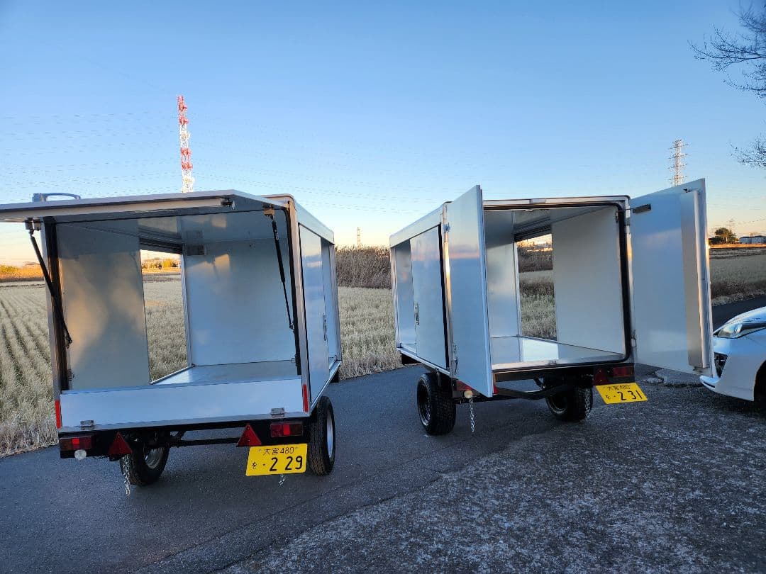 牽引免許の必要の無い公認フルトレーラー 構造変更済み❗
