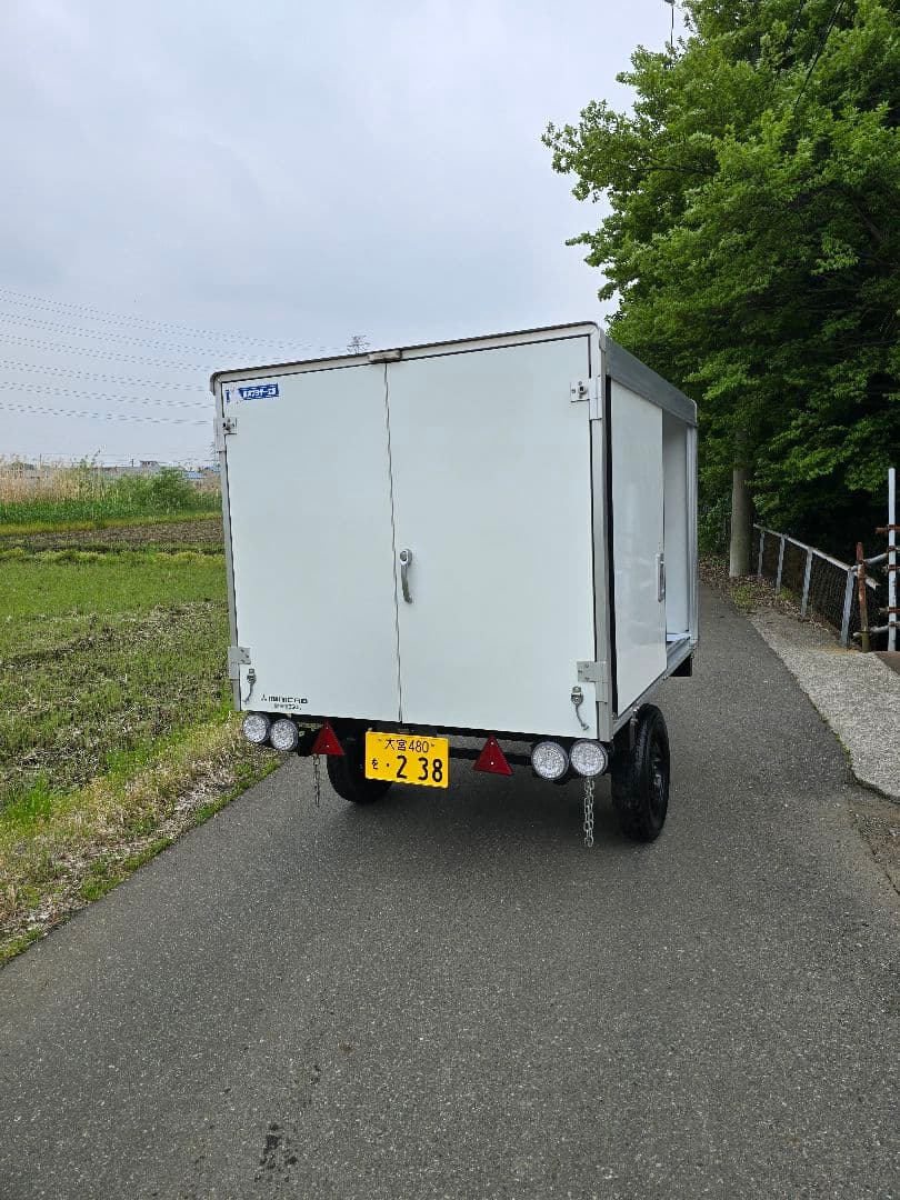 牽引免許の必要の無い公認フルトレーラー 構造変更済み❗