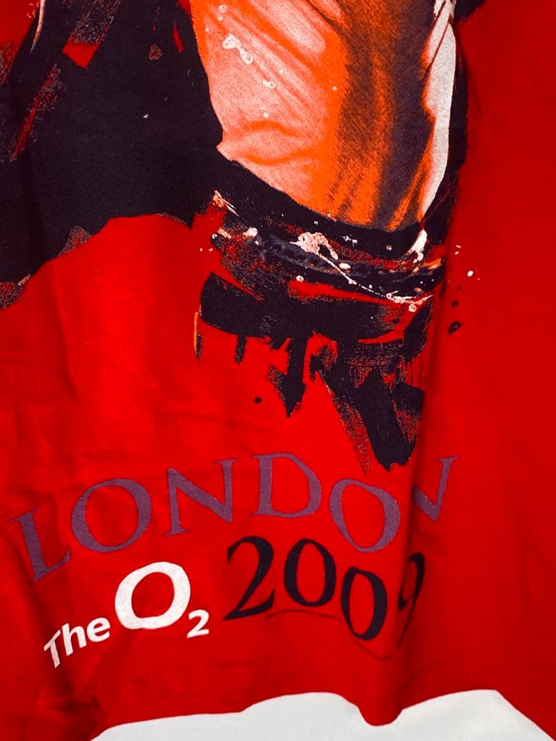 2492❣️ マイケルジャクソン　キング・オブ・ポップ ツアーTシャツ S