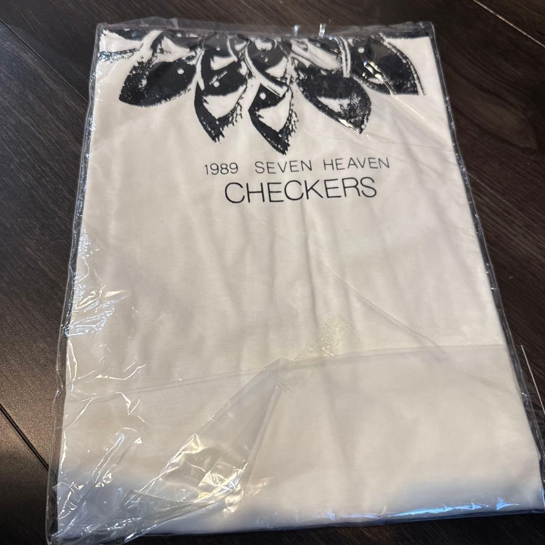 レア　チェッカーズ　藤井フミヤ　未開封 ツアーTシャツ 1989