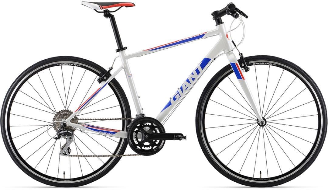 GIANT クロスター　クロスバイク ホワイト 21段ギア 700C