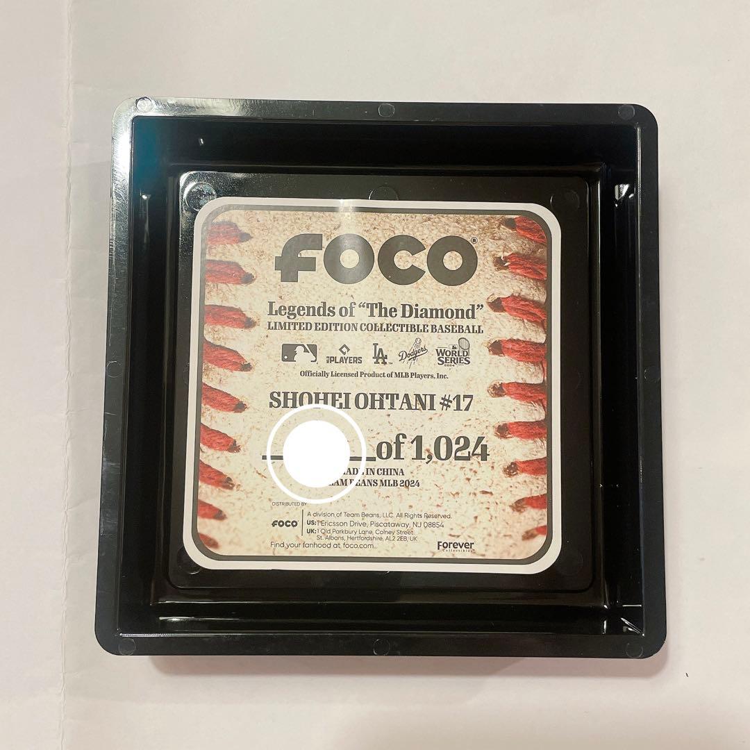 【世界1024個限定】大谷翔平 2024ワールドシリーズ シリアル番号付 ボール