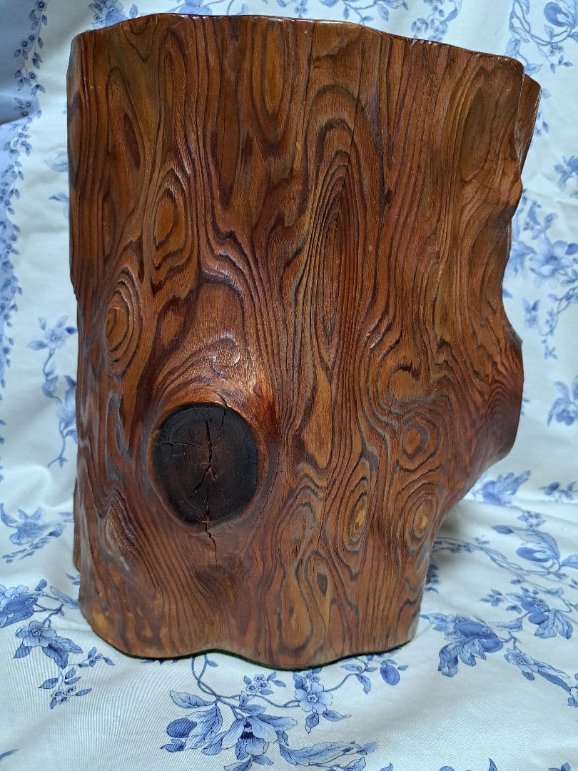 希少屋久杉　切り株置物
