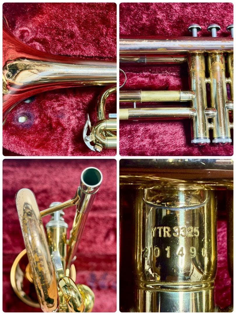 ☆ ヤマハ YTR3325 トランペット ハードケース マウスピース 付き