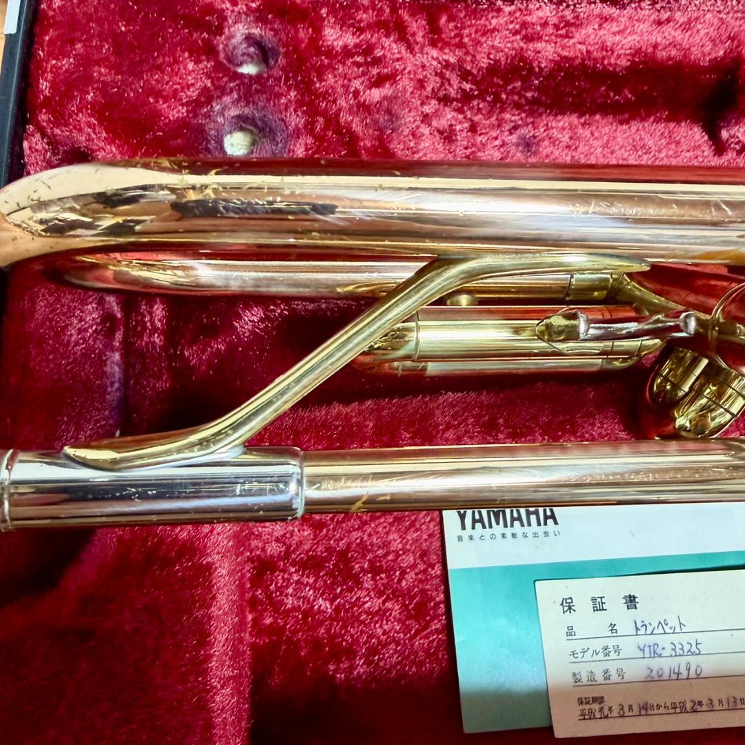 ☆ ヤマハ YTR3325 トランペット ハードケース マウスピース 付き