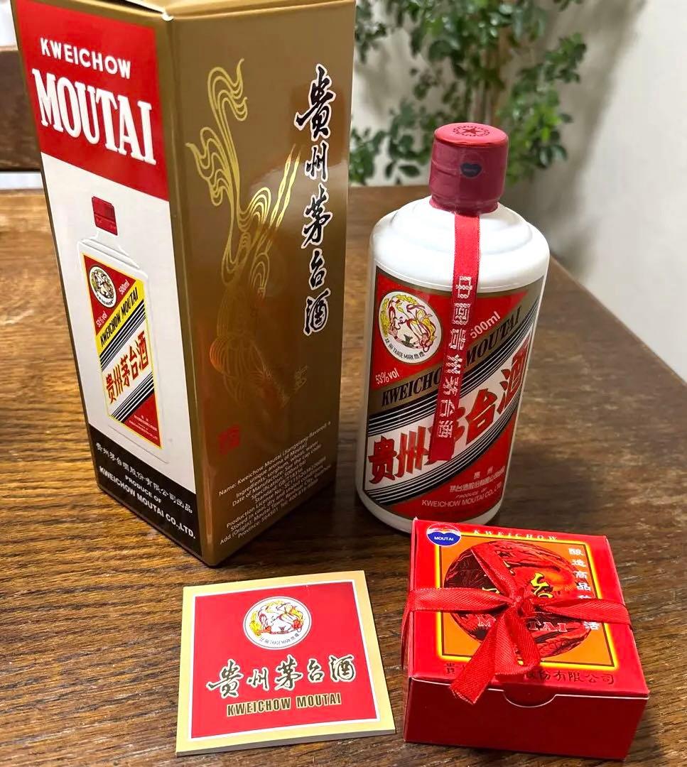 【専用】　貴州茅台酒　アルコール53% 500ml 箱付マオタイ酒 2023年